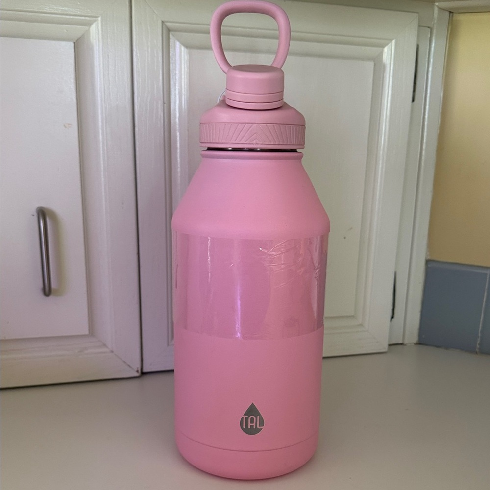 TAL Pink Insulated Water Bottle – Portable Thermos